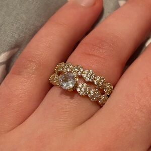 New Women’s Cubic zirconia ring set